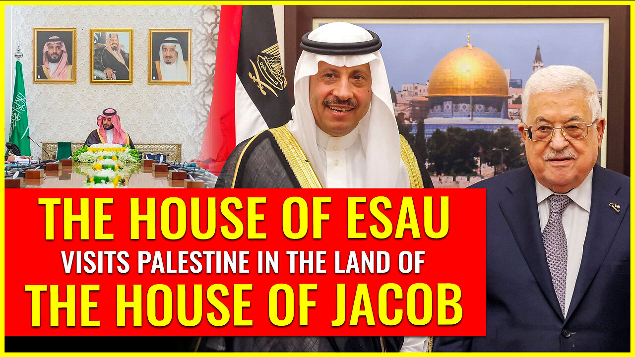 The house of Esau visits Palestine in the land of the house of Jacob his brother