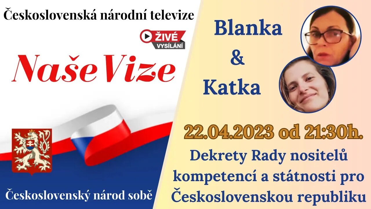 ČSNT NAŠE VIZE - Blanka & Katka - Dekrety Rady NKS pro ČSR