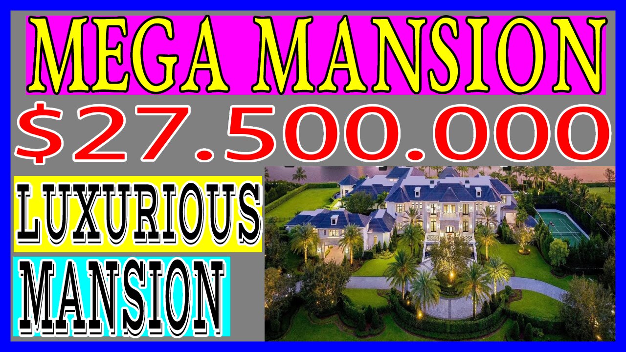 Inside This Absolutely MASSIVE Florida MEGA Mansion