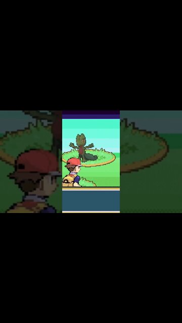 Pokémon FireRed - Wild Treecko