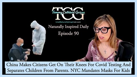 China Makes Citizens Get On Their Knees For Covid Tests And Separates Children From Parents.