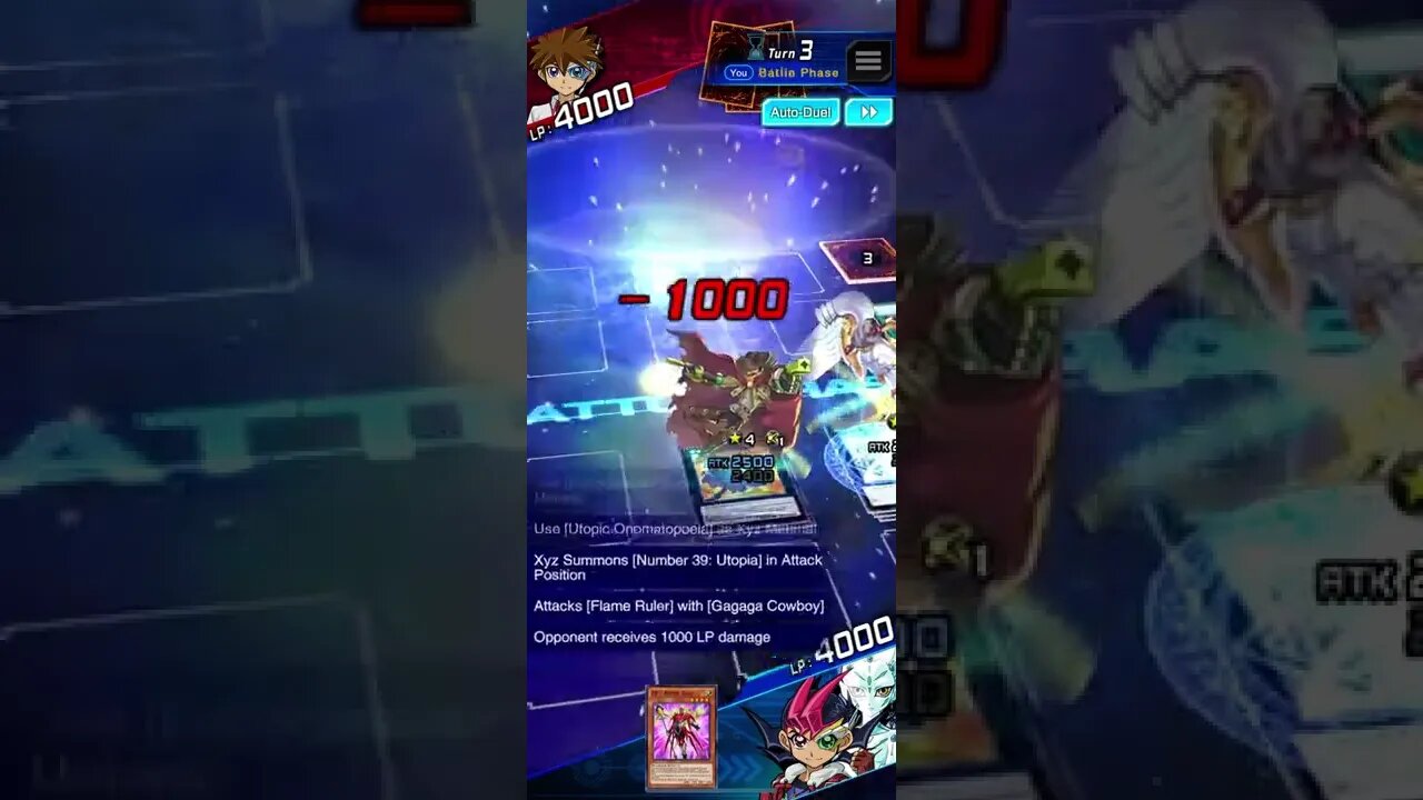 Yu-Gi-Oh! Duel Links - Brave Hope Structure Deck EX Gameplay