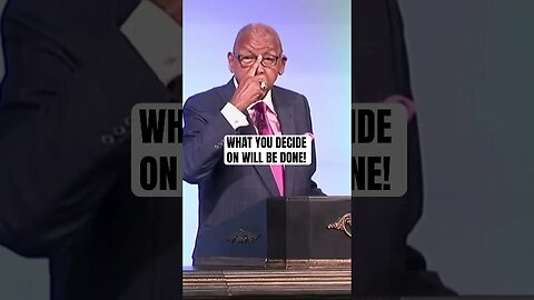 What you decide on will be done! #decree
