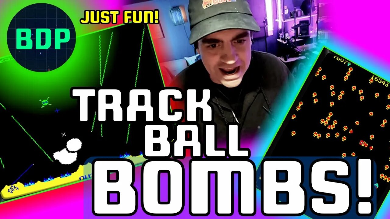 Track Ball Games That I Suck At! | Classic Arcade