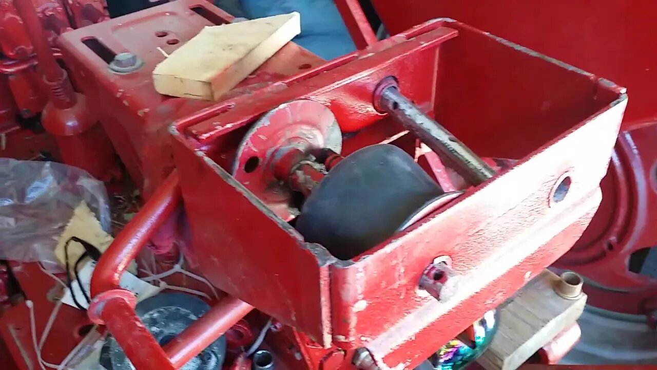 Nightmare! Rebuilding the deluxe seat suspension on a Farmall 560