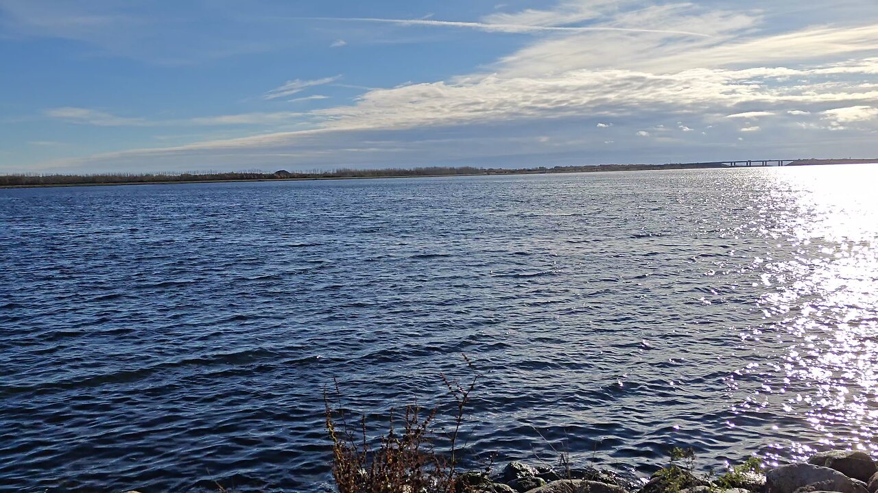 Beach at Valby Park in Denmark