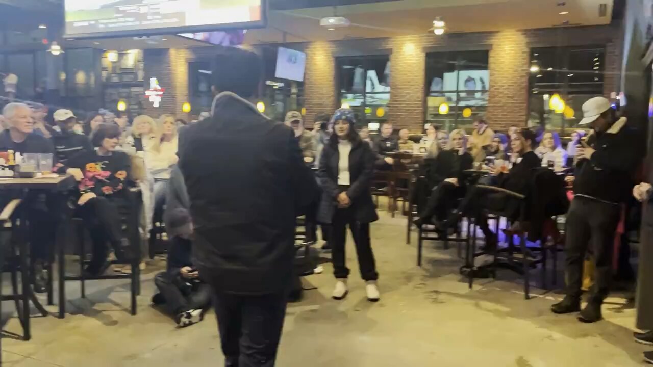 Vivek vs Climate Change Protester in Iowa