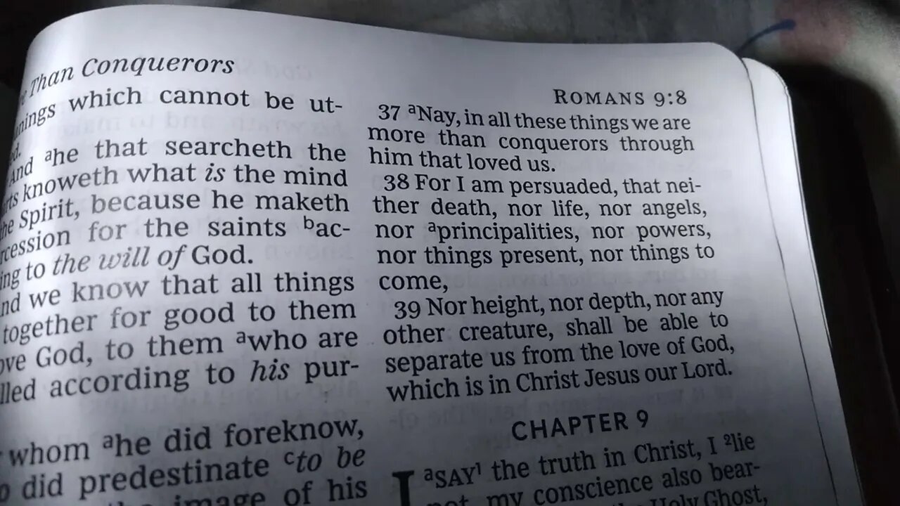 Romans 8:35-39 KJV