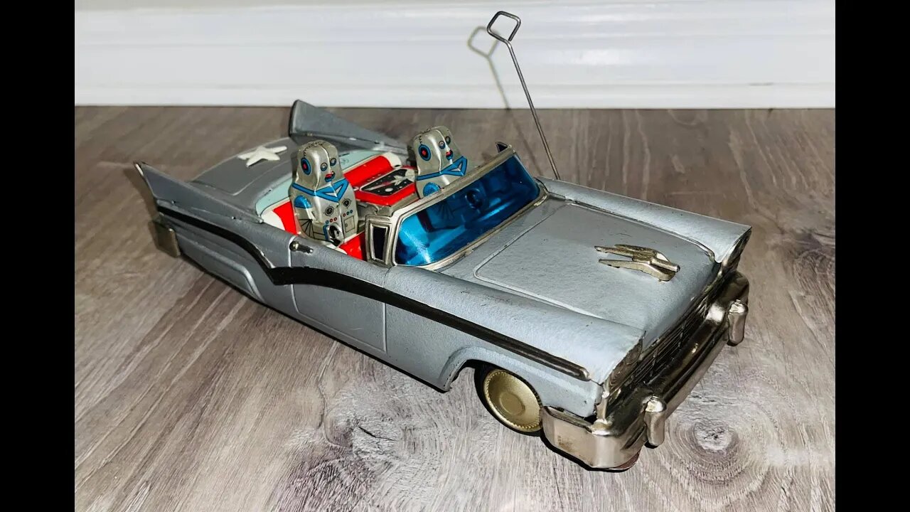 The AMAZING! Unbelievably Rare!! Friction Robot Car