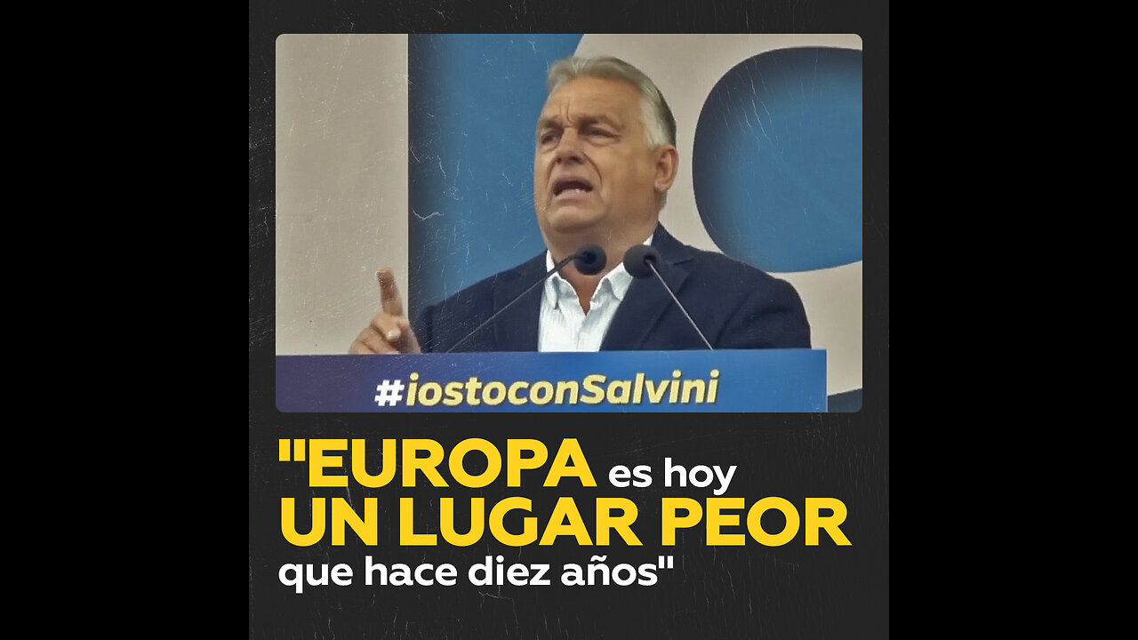 Viktor Orbán: “Da miedo pensar cómo será la vida en Europa dentro de 10 a 20 años”