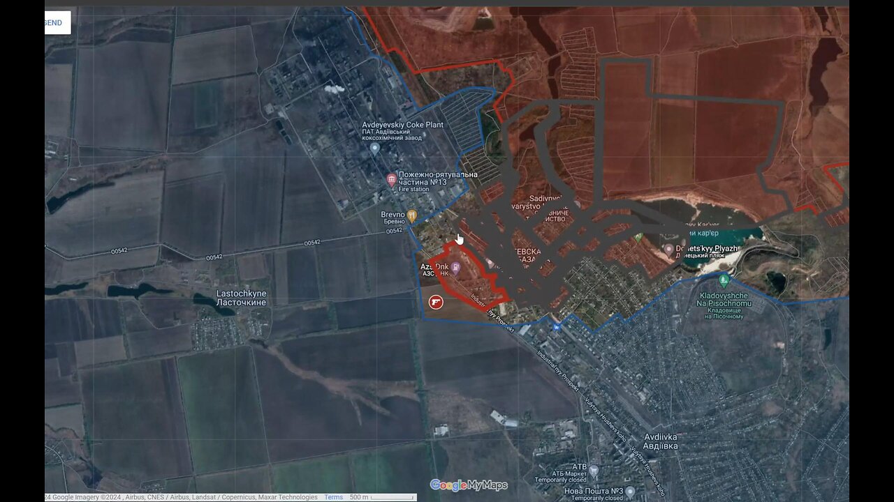 Ukraine: The Russians managed to cut the city of Avdiivka in half