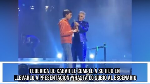 FEDE DE KABAH LE CUMPLE A SU HIJO CON AUTISMO EN LLEVARLO A PRESENTACIÓN