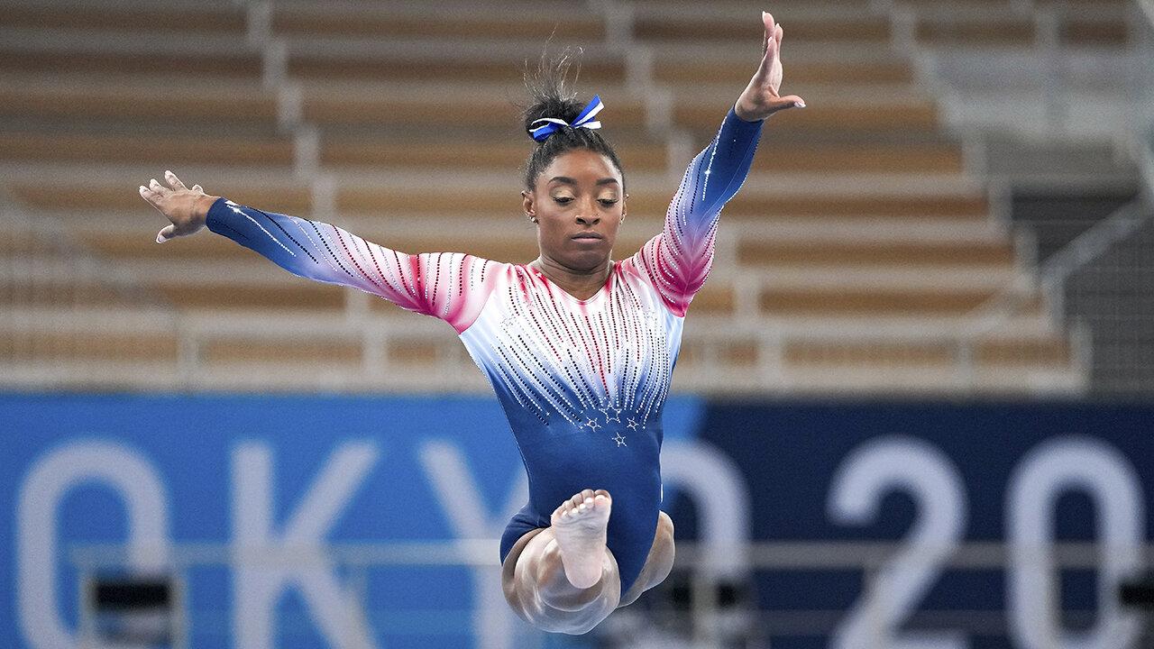 Bronze for Biles on Balance Beam: