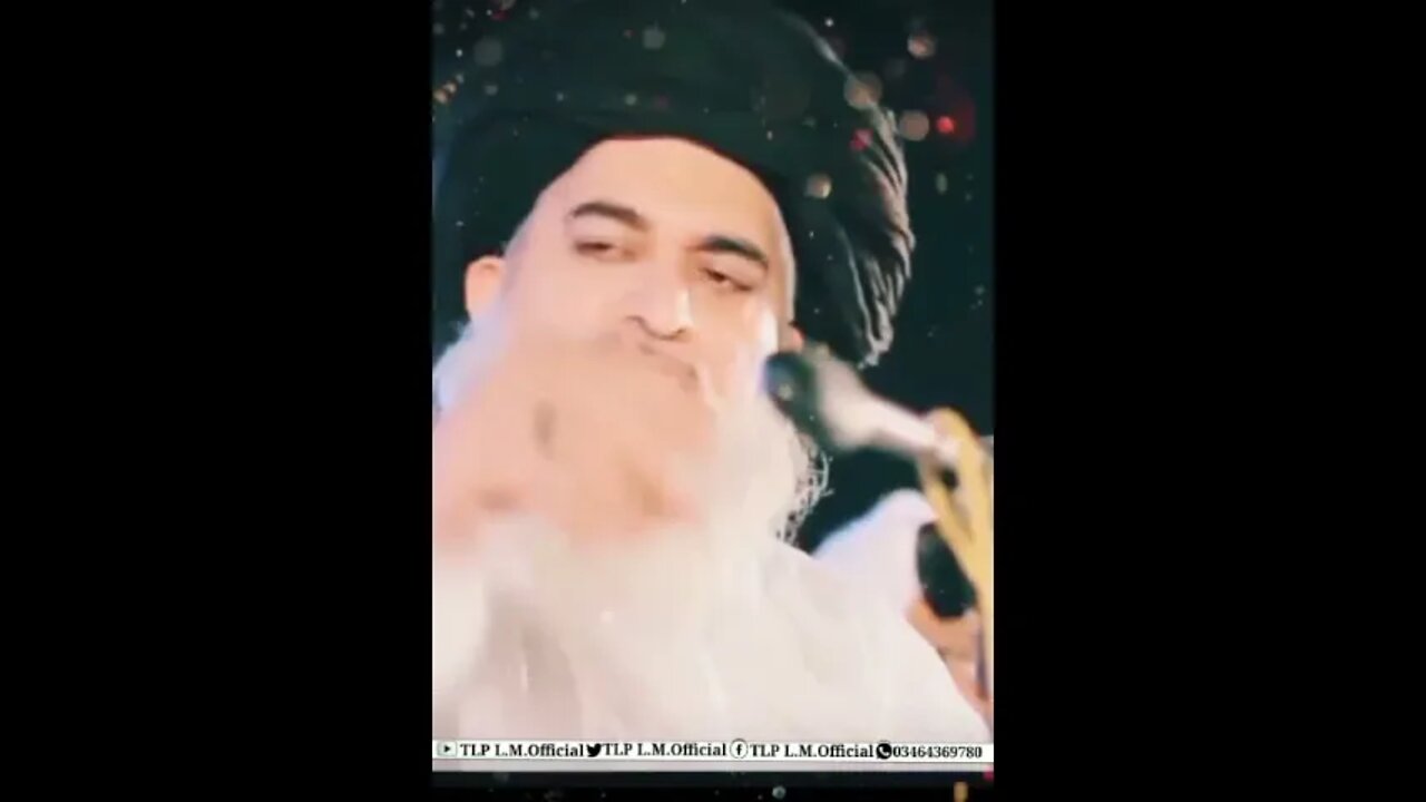 ameer ul mujahideen allama Hafiz khadim hussan rizvi