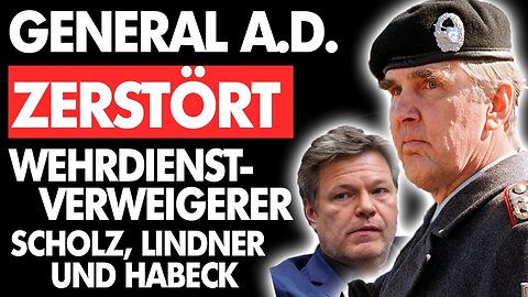 UNGLAUBLICH! Generalmajor über Scholz, Habeck und Lindner!@60 Sekunden Politik🙈