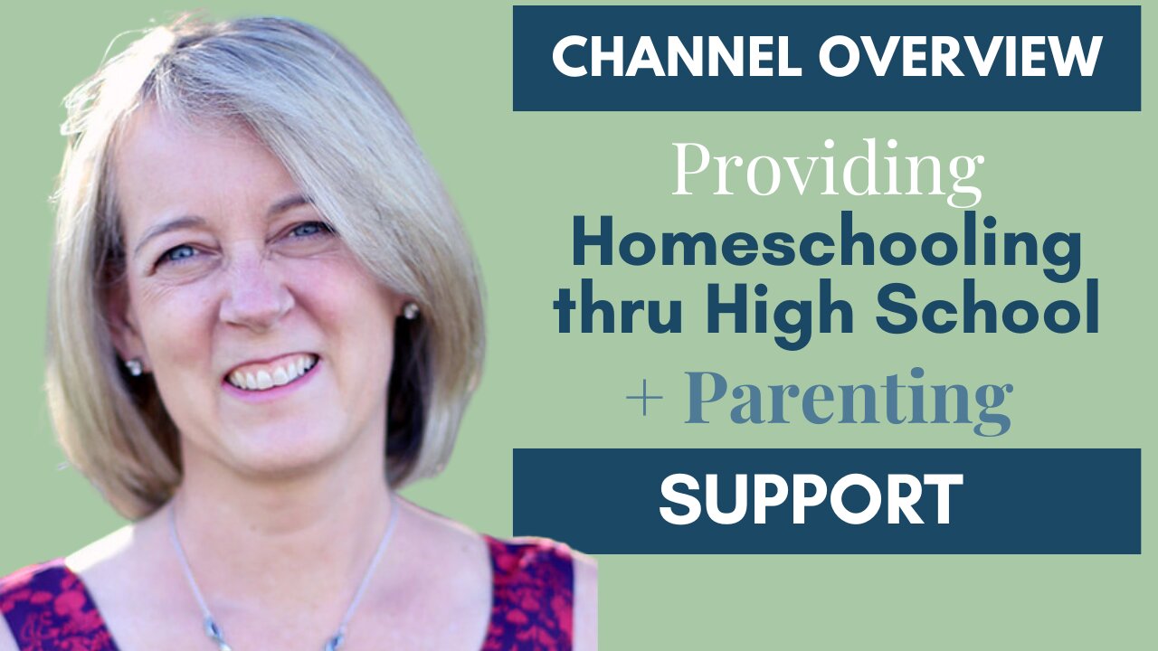 CHANNEL TRAILER: Homeschooling thru High School & Kids/Teens Personal Finance