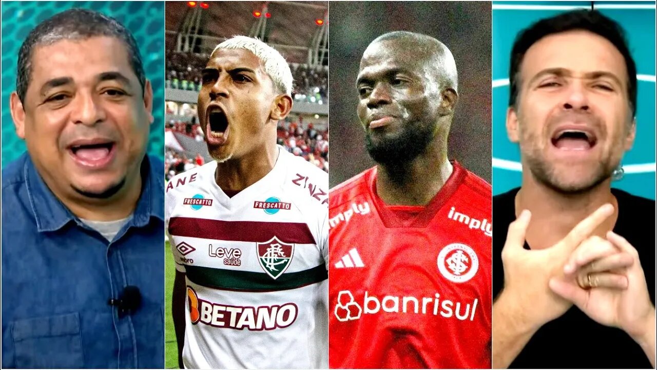 "É UM ESCÂNDALO! E EU VI GENTE FALANDO que o Valencia..." VILÃO do Inter contra Fluminense CRITICADO