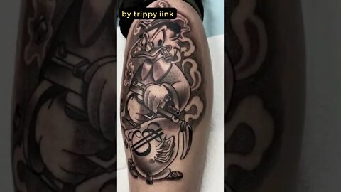 Stunning tattoo by trippy.iink #shorts #tattoos #inked #youtubeshorts