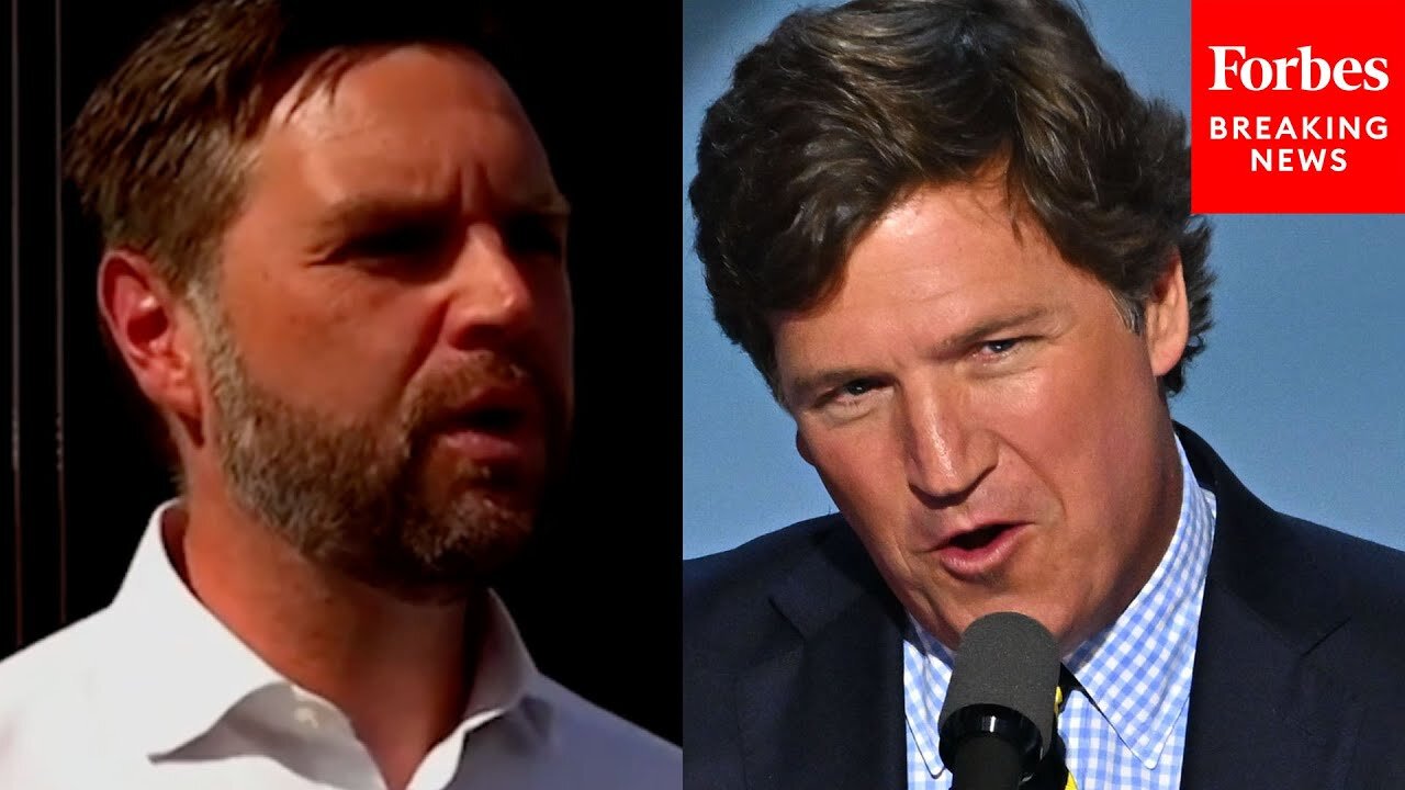 JD Vance Asked Point Blank About Appearing With Tucker Carlson!!