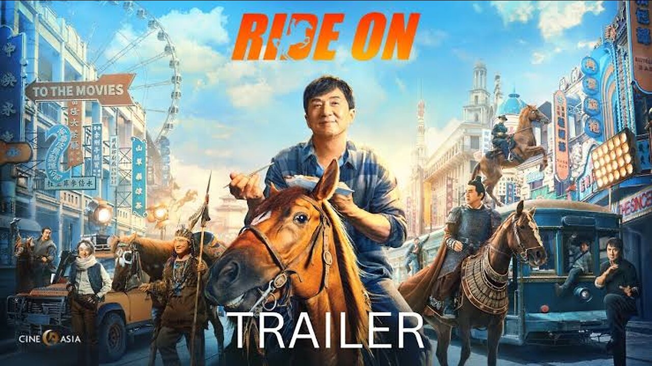 RIDE ON official Trailer (2023) Jackie Chan