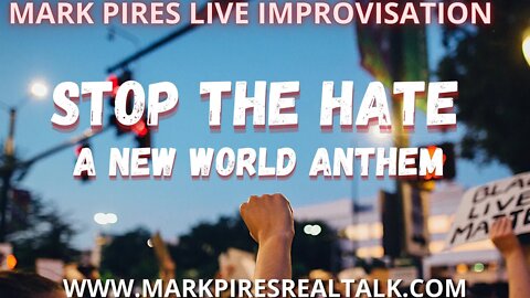 Stop The Hate a New World Anthem live Improvisation on the BeatSeat!