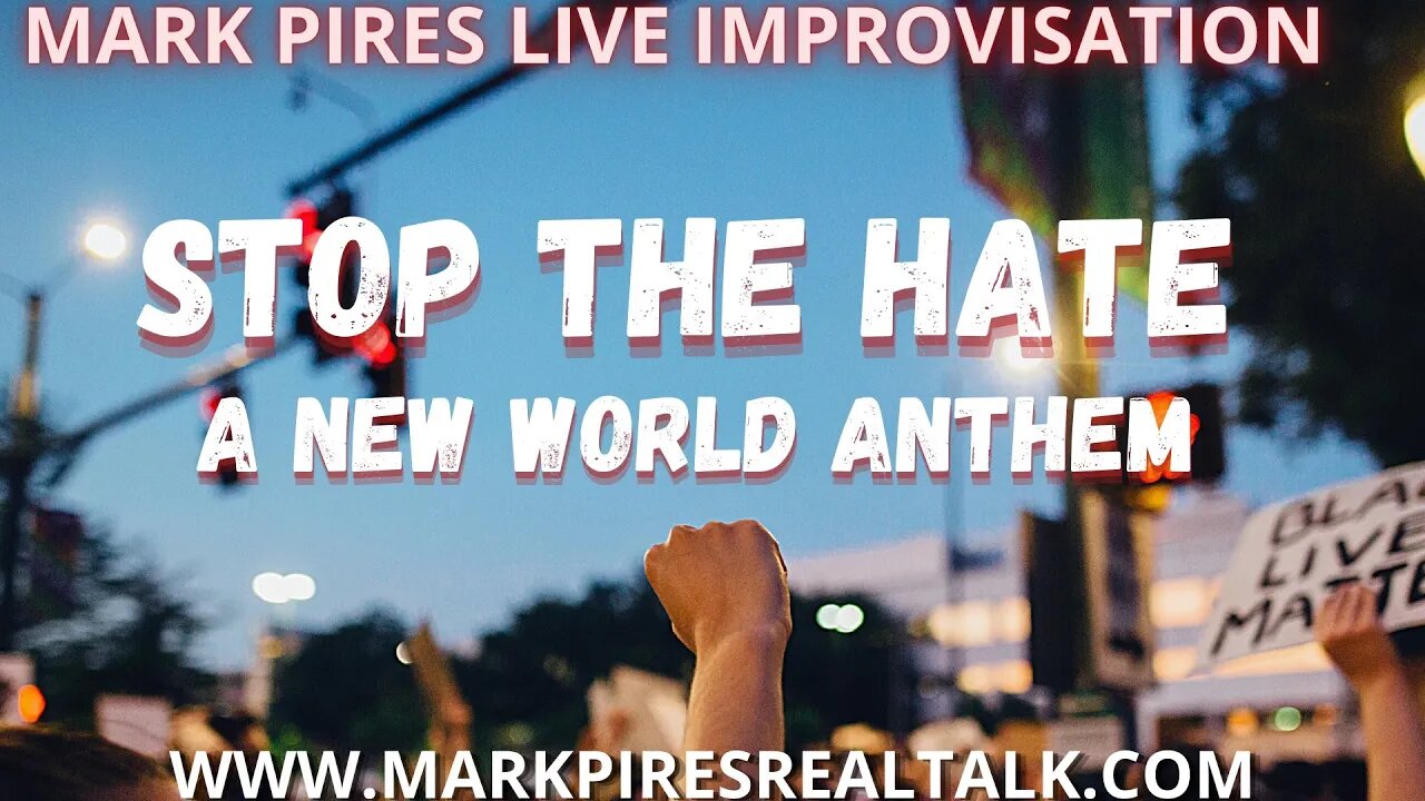 Stop The Hate a New World Anthem live Improvisation on the BeatSeat!