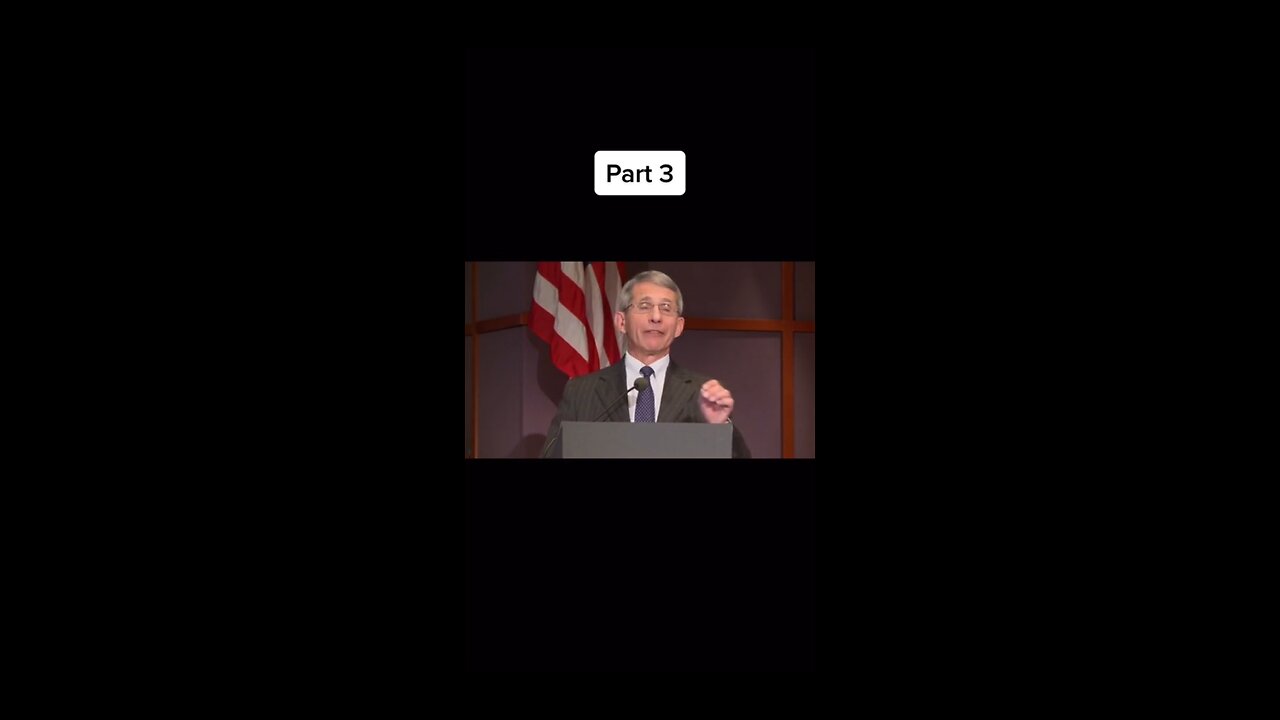 Dr Fauci Lecture On Importance Of Gain-of-Research