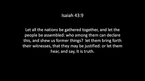 Isaiah Chapter 43