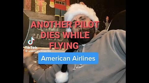 Another pilot dies in the cockpit and not a peep from the airline🙄