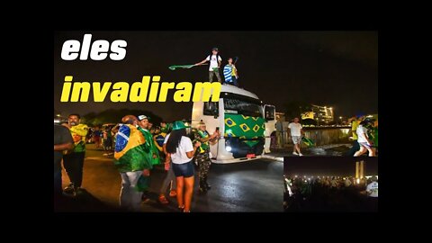 URGENTE: MANIFESTANTES 7 SETEMBRO INVADEM EXPLANADA EM BRASÍLIA