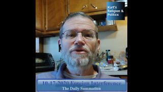 20201017 Foreign Interference