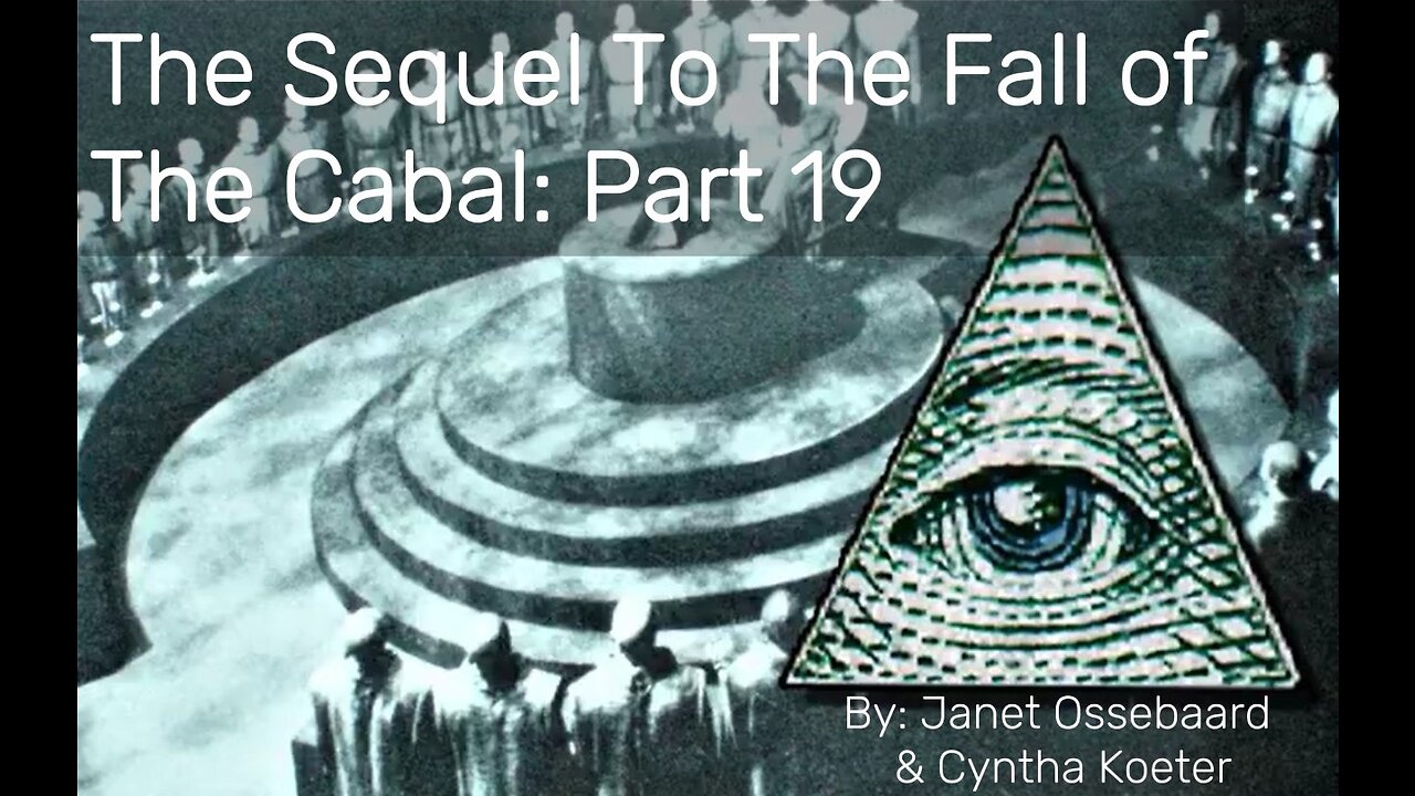 The Sequel to The Fall of The Cabal: Part 19: The Midazolam Murders, Janet Ossebaard, Cyntha Koeter