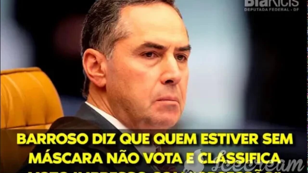 PODE VOTAR SEM MASCARA? PRESIDENTE DO TSE DIZ QUE SEM MASCARA NÃO VOTA