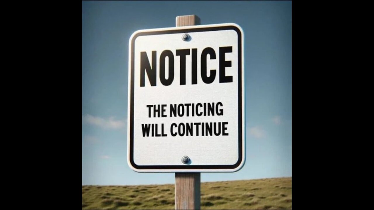 Noticing CONTINUES 😔