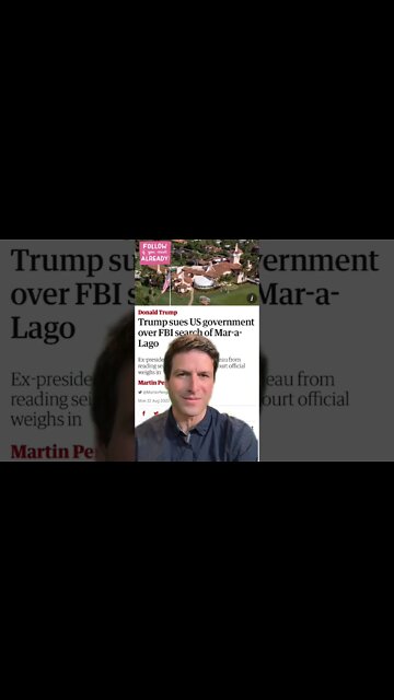 Trump Sues The US Government 😳