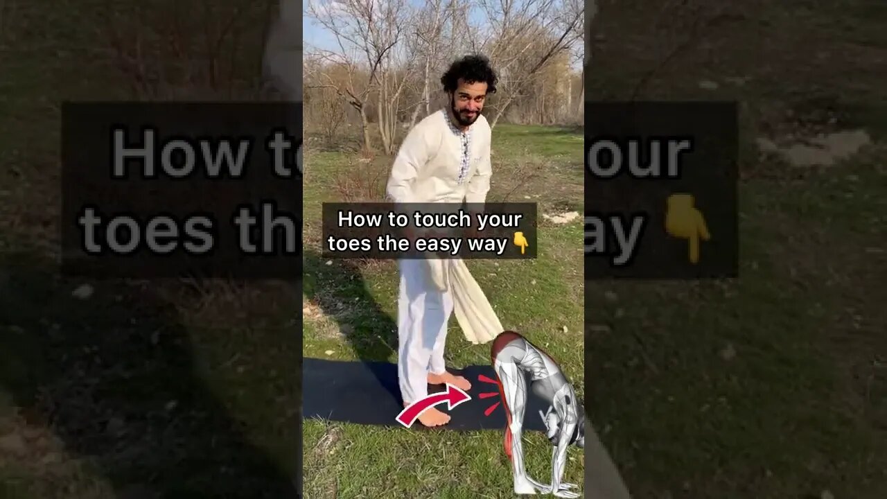 How to touch your toes the easy way ✨