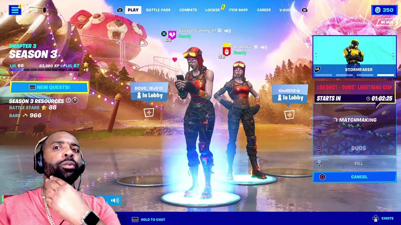 SAVAGE GAMING-YT LIVE FORTNITE