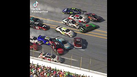 Big one in Nascar iRacing