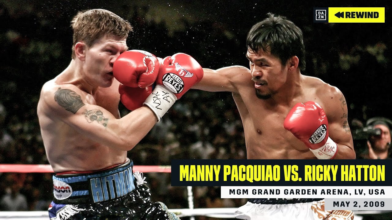 FULL FIGHT | Manny Pacquiao vs. Ricky Hatton (DAZN REWIND)