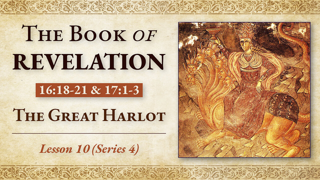 The Great Harlot: Revelation 16:18-21 & 17:1-3 — Lesson 10 (Series 4)