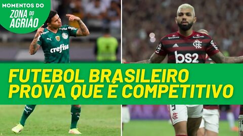 A final da libertadores entre Palmeiras e Flamengo | Momentos do Na Zona do Agrião