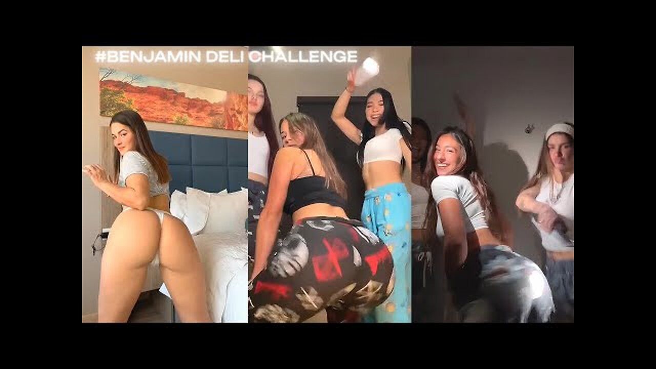 BEST OF BENJAMINS DELI CHALLENGE | TIKTOK THOTS COMPILATION | TEEN TWERKING