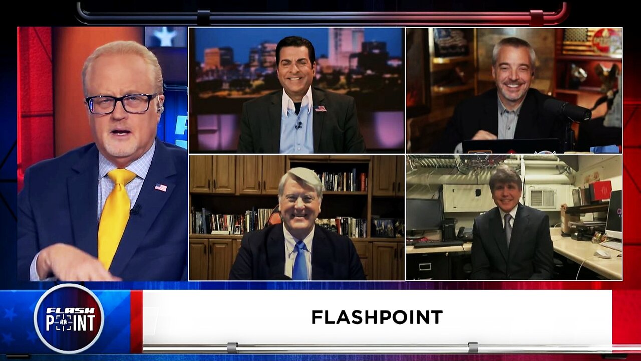 FLASHPOINT 11.12.2024 - Gene Bailey; Guests: Pastor Hank Kunneman, Rick Green, Floyd Brown