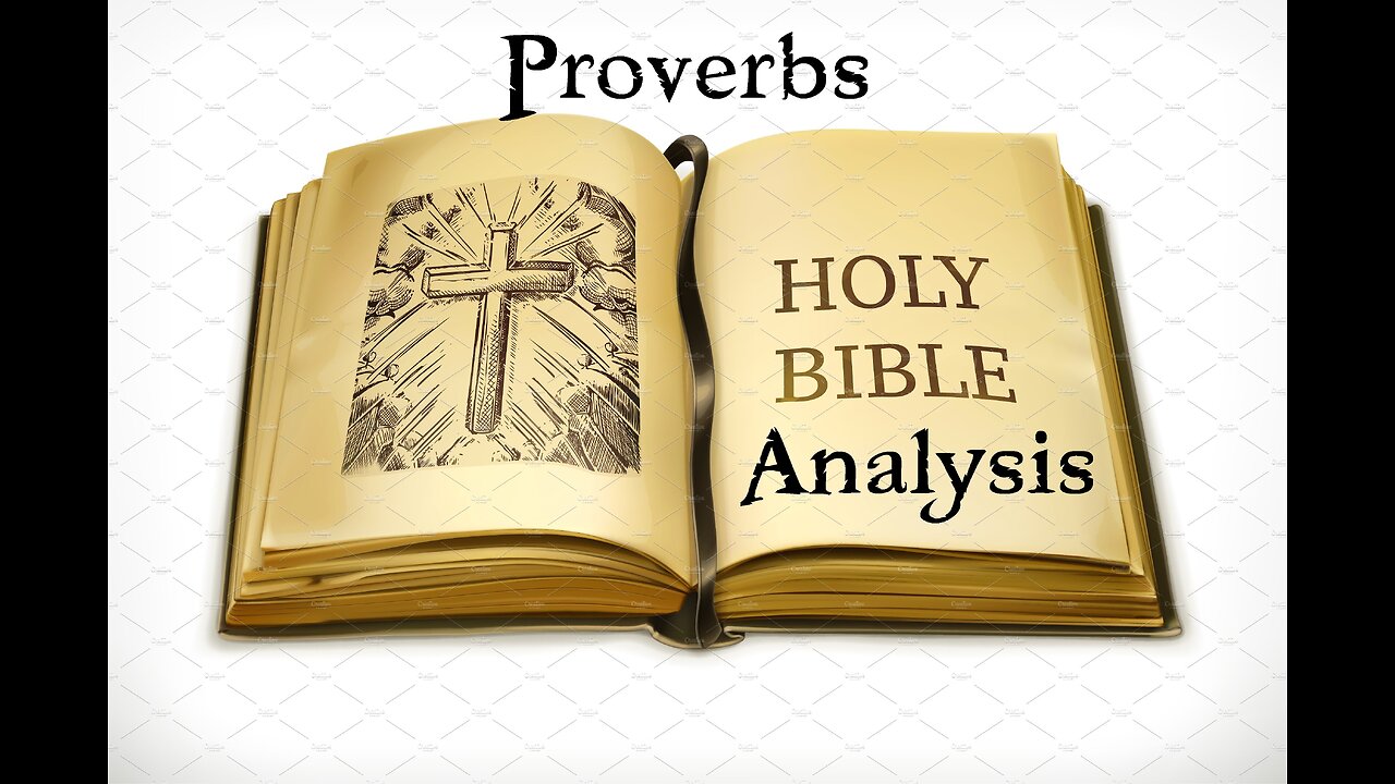 Old Testament Survey Analysis: Proverbs