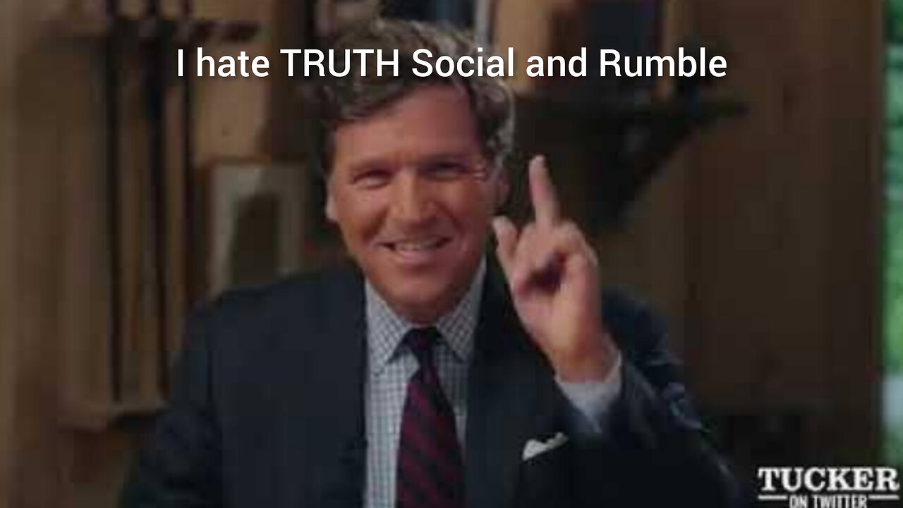 AI Anchor Tucker Carlson Live on Twitter