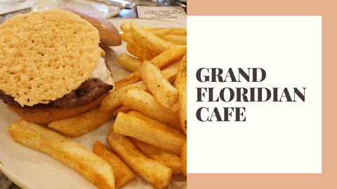 The Lobster Thermidor Burger from Grand Floridian Cafe