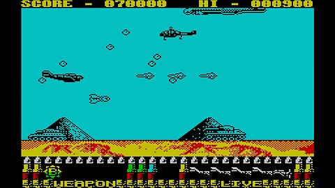 P-47 The Freedom Fighter ZX Spectrum Video Games Retro Gaming Arcade 8-bit
