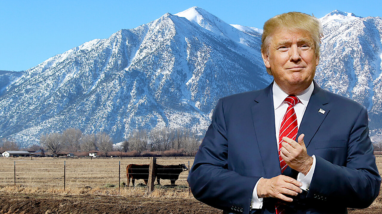 President Donald Trump Speaks In Minden, Nevada