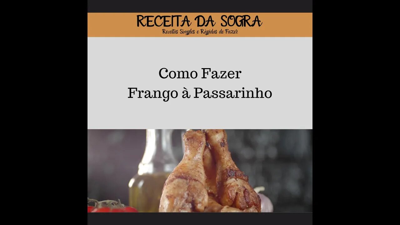 AIR FRYER FRIED CHICKEN / FRANGO A PASSARINHO FRITO NA AIR FRYER