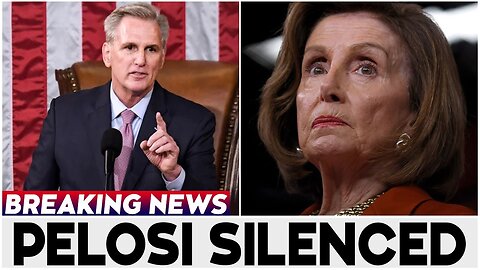 'PELOSI NEEDS TO STOP' KEVIN MCCARTHY EXPLODES ON PELOSI... SHREDS BILL ON HOUSE FLOOR